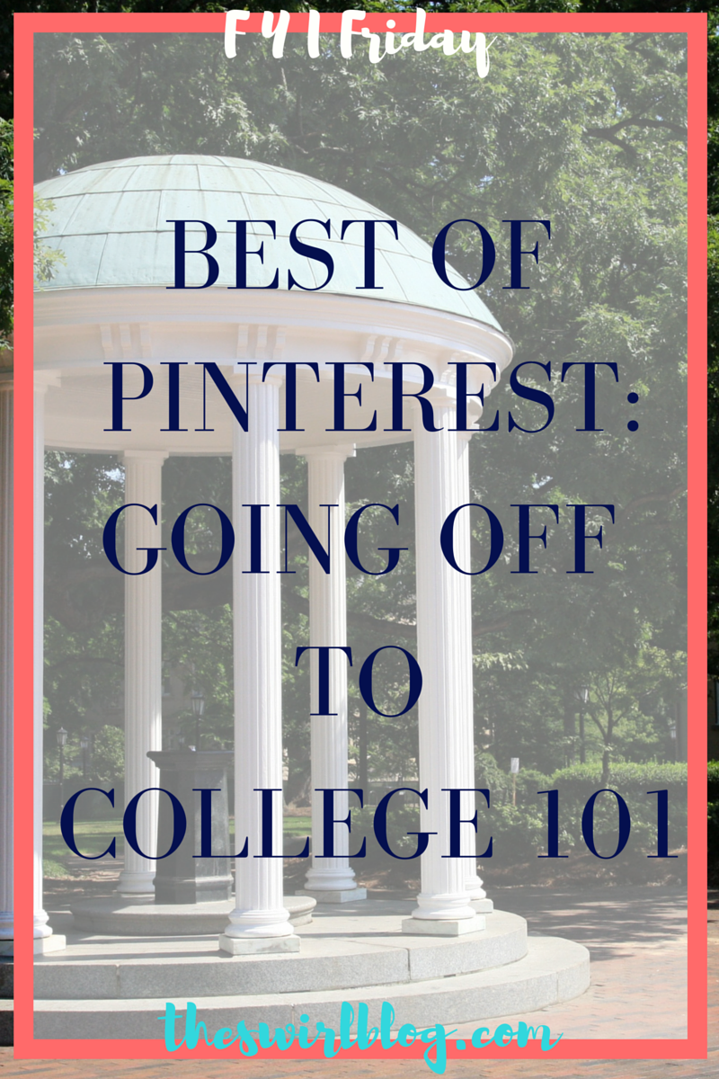Best of Pinterest: Going Off to College 101