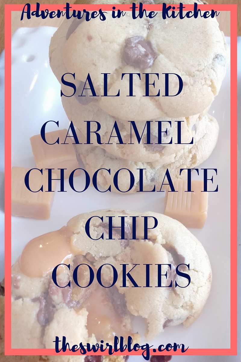 Salted Caramel Chocolate Chip Cookies