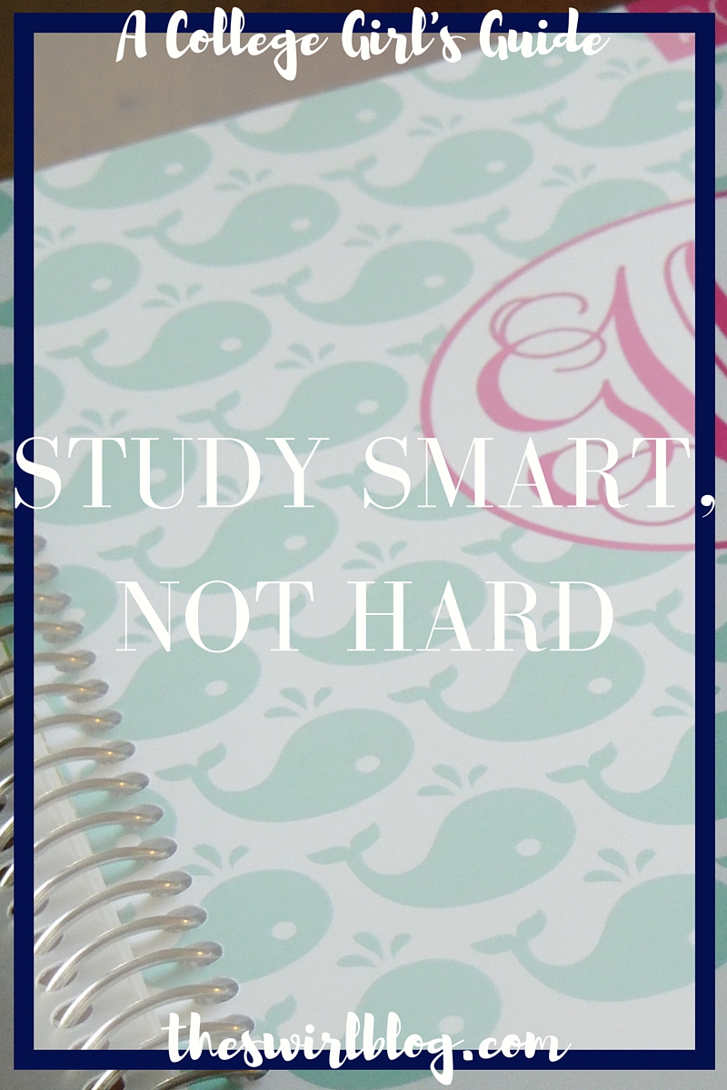 Study Smart Not Hard Study Tips