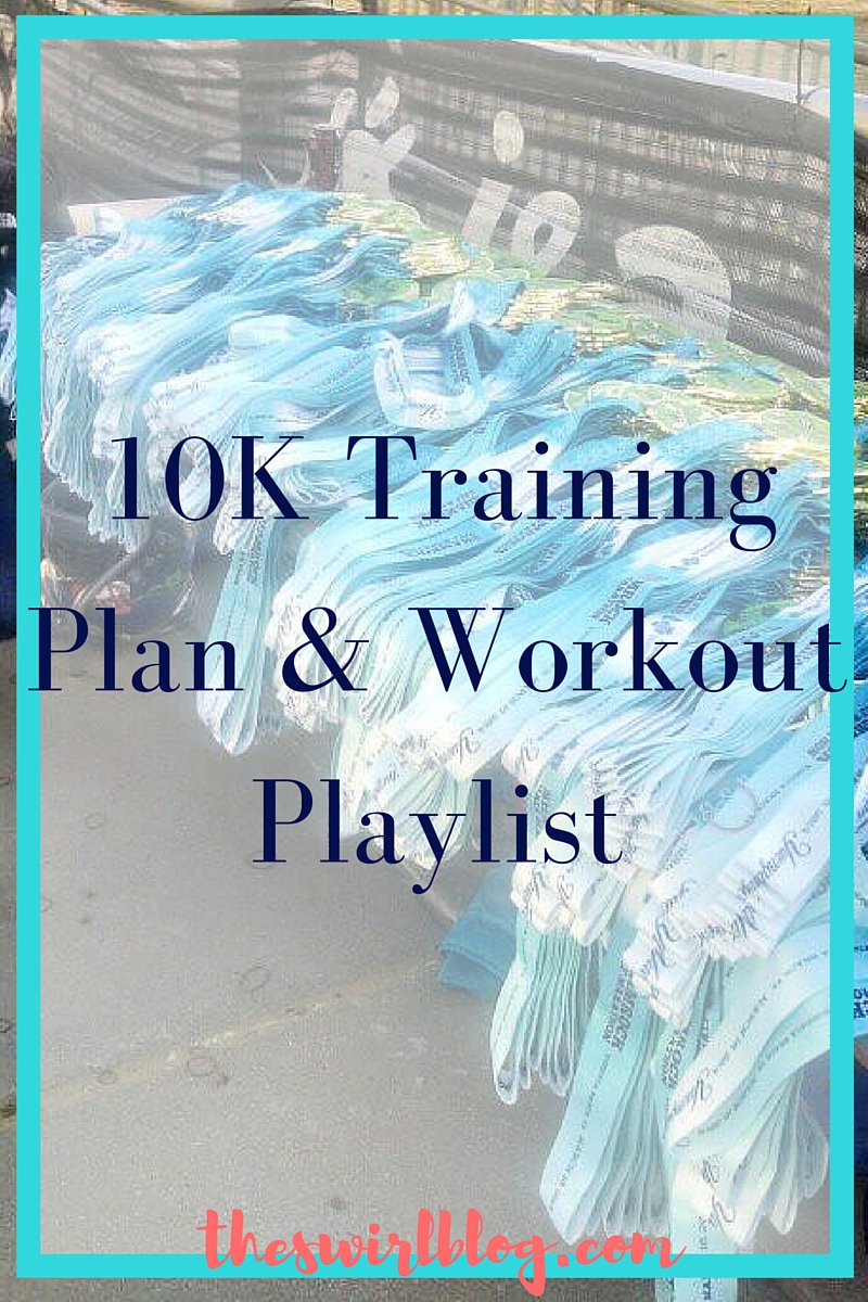10k Training Plan & Workout Playlist