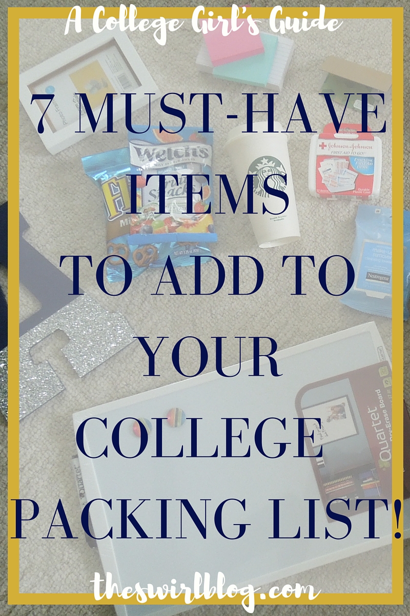 7 Must-Have Items to Add to Your College Packing List