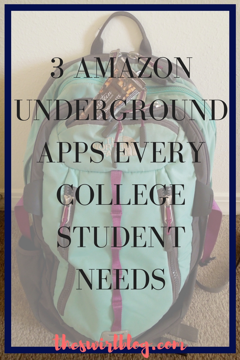 3 Amazon Underground Apps Every College Student Needs!