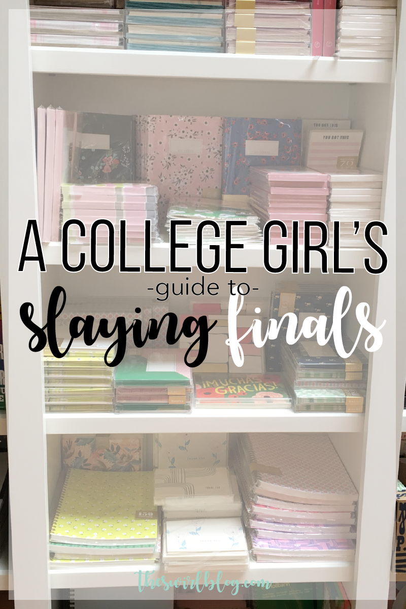 A College Girl’s Guide to Slaying Finals