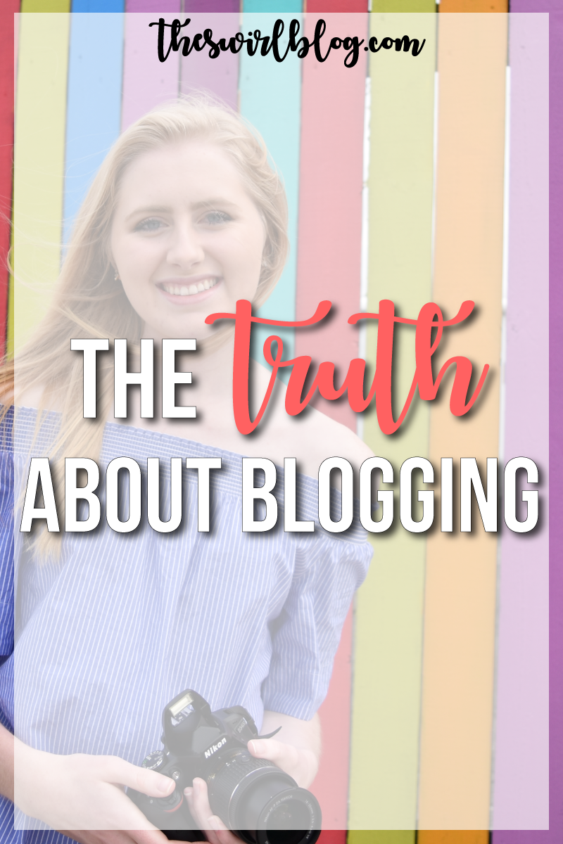 There's a lot of blogging that goes on behind the scenes! Click through to learn the truth about blogging and what makes blogging so special.