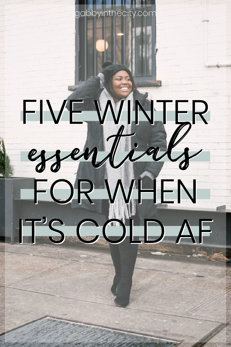 Winter Essentials for When It’s Too Cold To Care