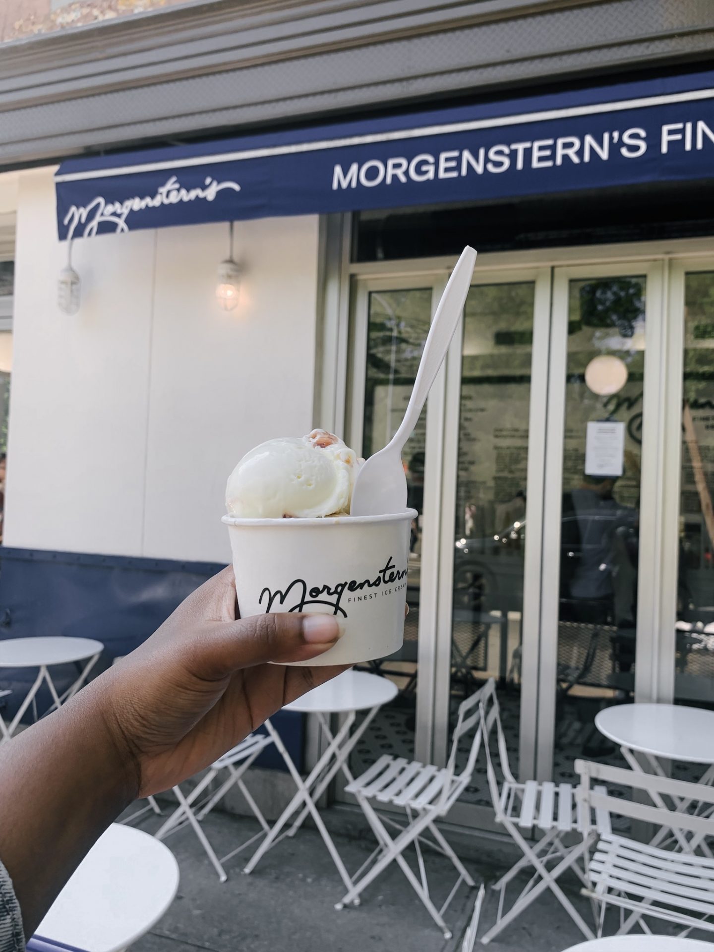 my favorite ice cream shops Morgenstern's NYC