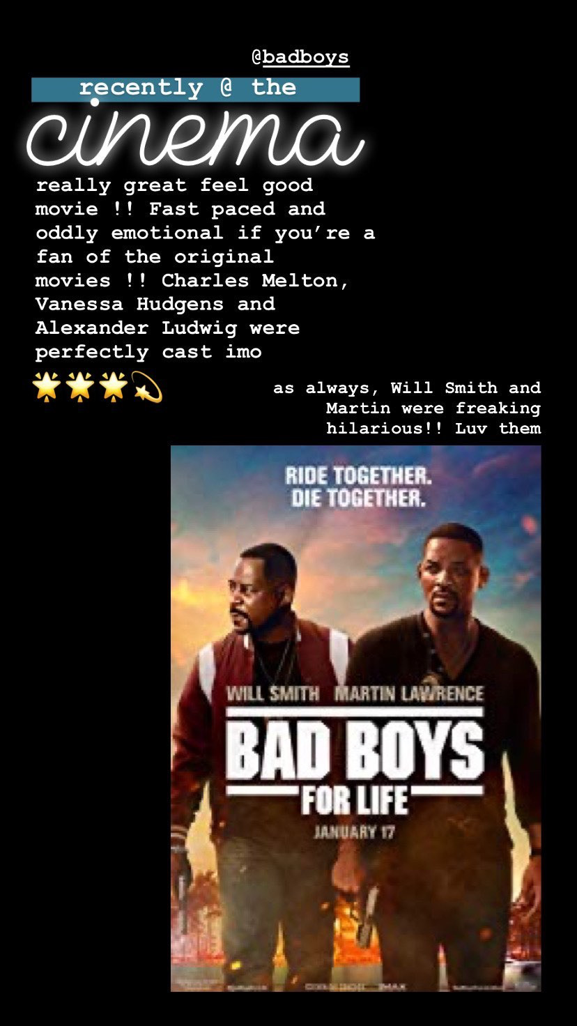 bad boys for life 2019 monthly wrap