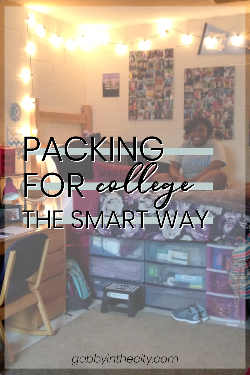 How to Pack For College The Smart Way
