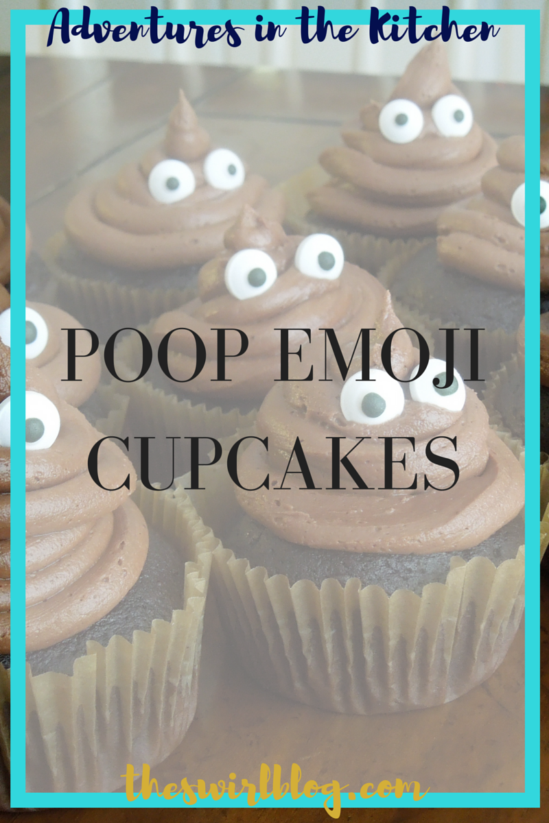 Poop Emoji Cupcakes!
