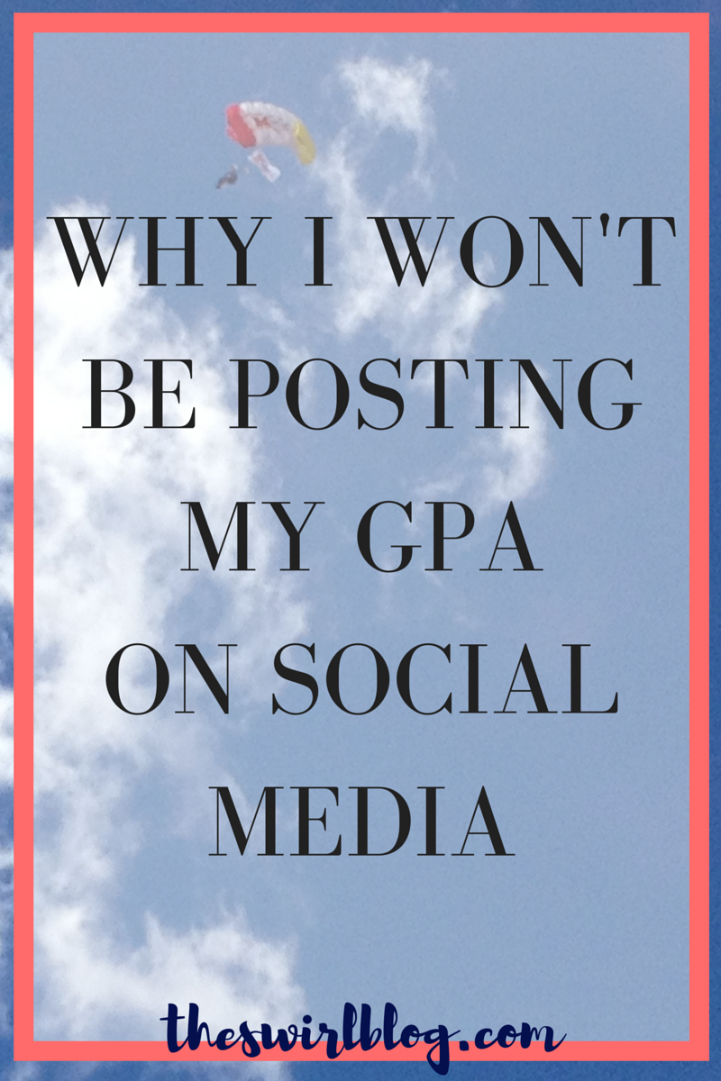 Posting GPA on Social Media