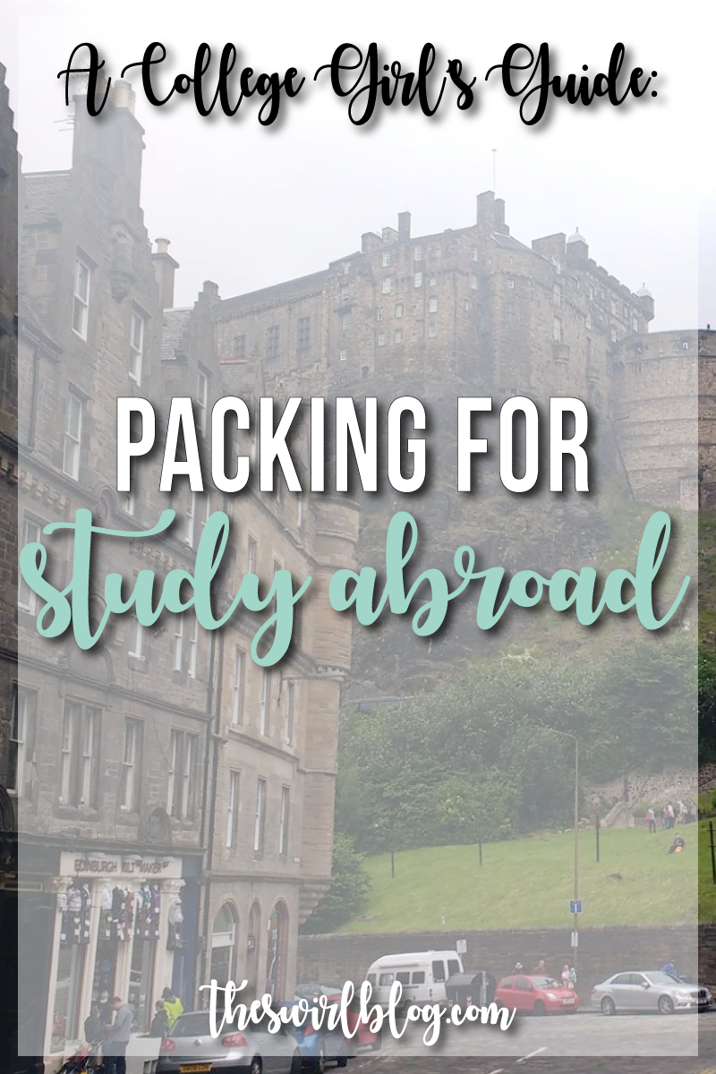 A College Girl’s Guide: Packing for Study Abroad