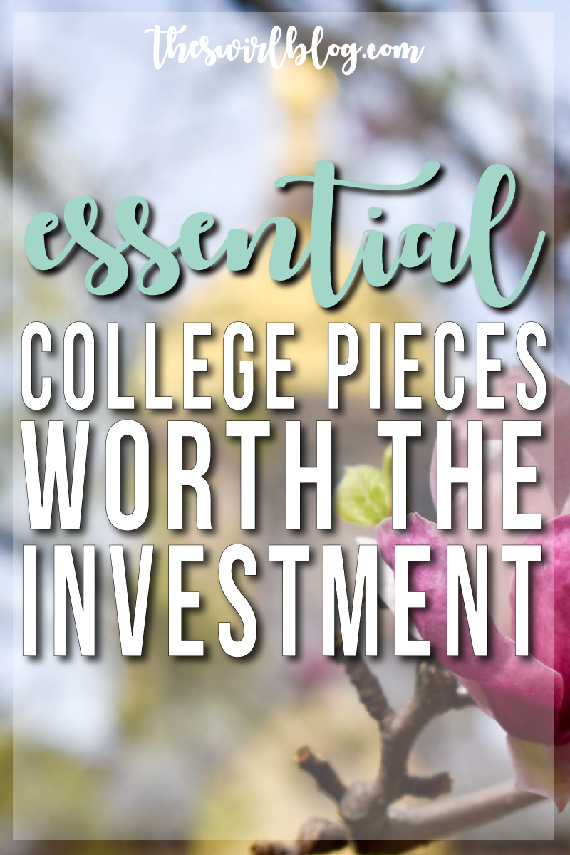 Essential College Pieces Worth the Investment