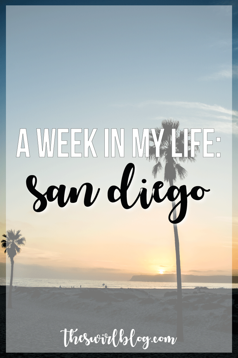 Week in San Diego, California