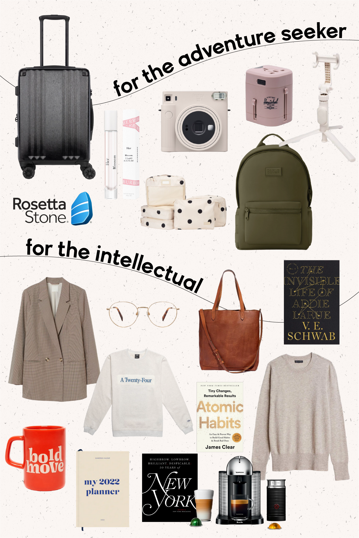 for the intellectual and for the adventure seeker | | gabby shares favorite products | 2021 gift guides
